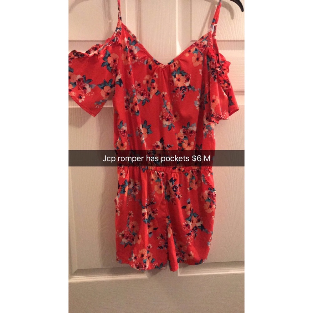 Romper with pockets